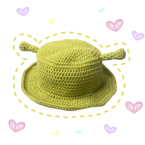 Ogre Crochet Bucket Hat
