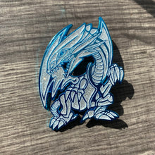 Load image into Gallery viewer, Blue Eyed Dragon Enamel Pin