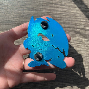 Blue Eyed Dragon Enamel Pin