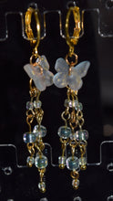 Load image into Gallery viewer, Butterfly Lever Hook Earrings