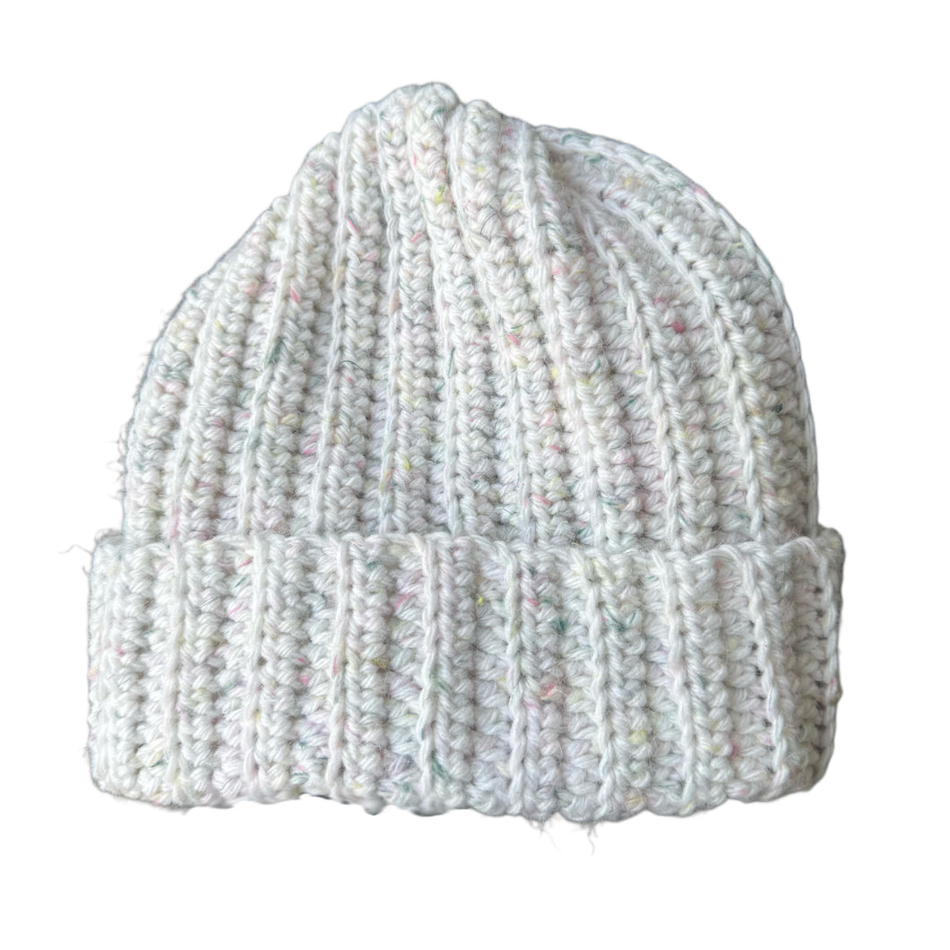 Pastel Bunny Crochet Beanie