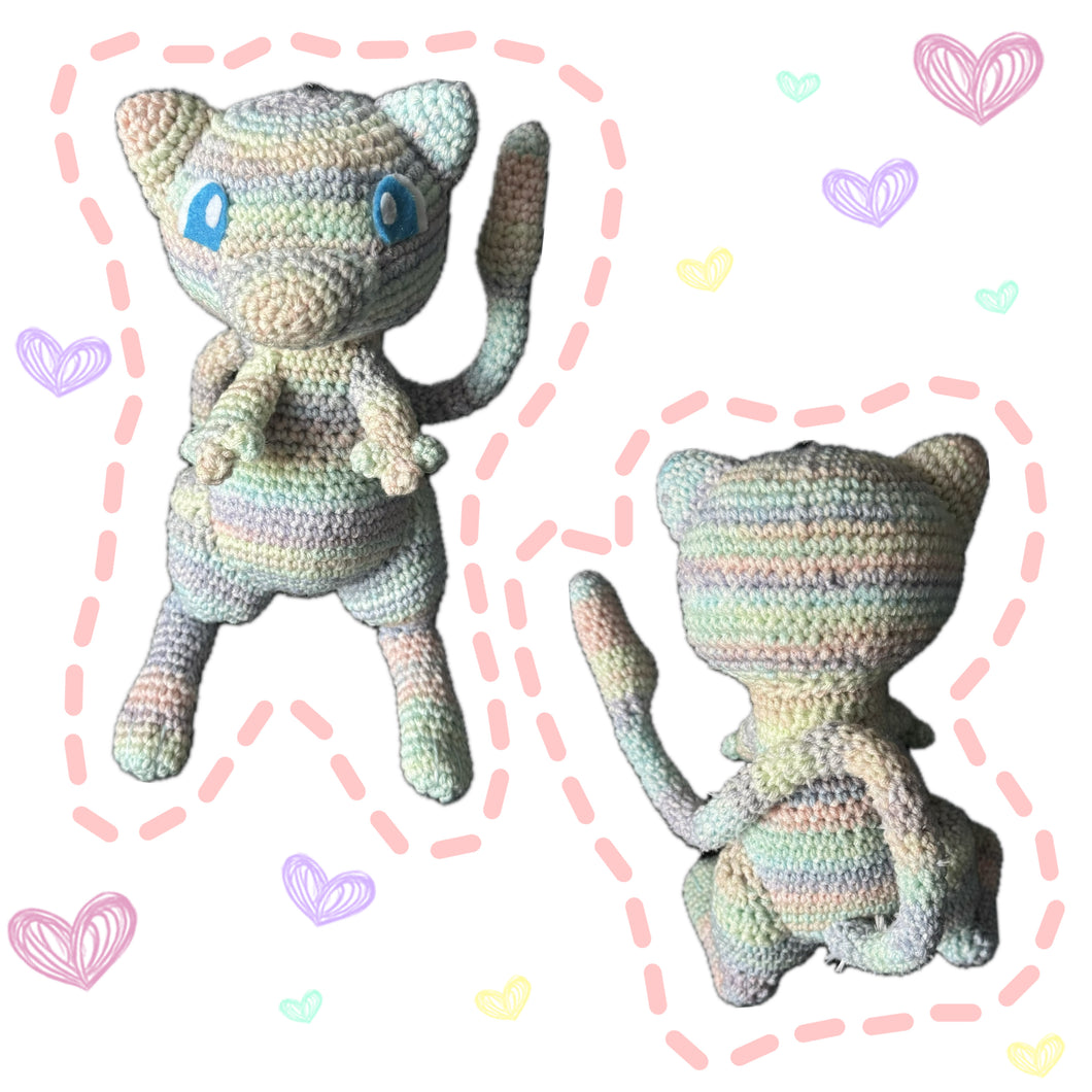 Pastel Rainbow Magical Pal Crochet Plush