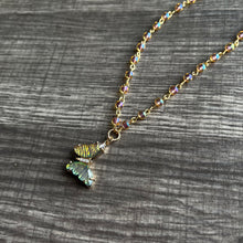 Load image into Gallery viewer, Iridescent Butterfly Necklace