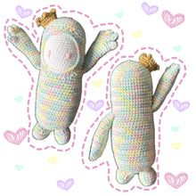 Load image into Gallery viewer, Pastel Crown Winner Crochet Plush