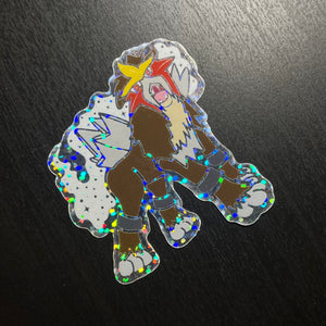 Rainbow Legends Glitter Holographic Stickers