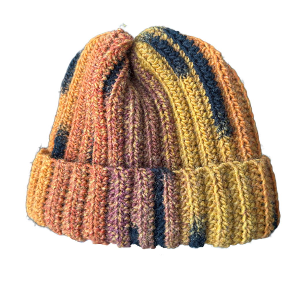 Autumn Colors Crochet Beanie