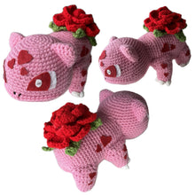 Load image into Gallery viewer, Rose Bulba Crochet Plush