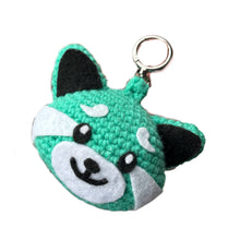 Load image into Gallery viewer, Panda Crochet Plush Keychain