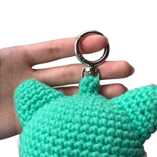 Load image into Gallery viewer, Panda Crochet Plush Keychain