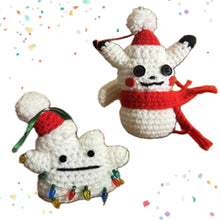 Load image into Gallery viewer, Snow Pals Crochet Ornament