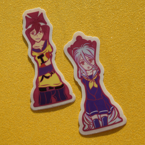 King & Queen Stickers