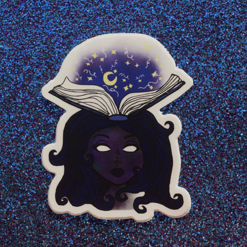 Open Book Sticker