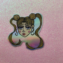 Load image into Gallery viewer, Moon Scout Holographic Sticker