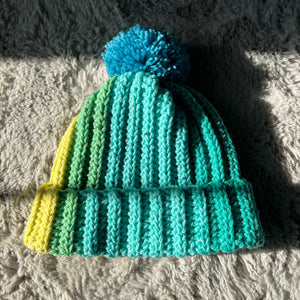 Bold Colors Crochet Hat