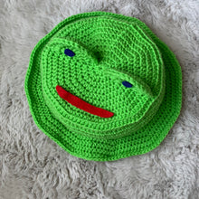 Load image into Gallery viewer, Froggy Chair Crochet Bucket Hat