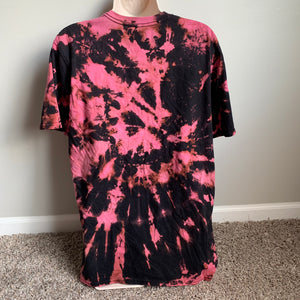 Pink Junji Ito Bleach Tie Dye Shirt Medium