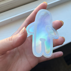 Bubble Bud Holographic Sticker
