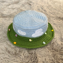 Load image into Gallery viewer, Flower Fields Crochet Bucket Hat